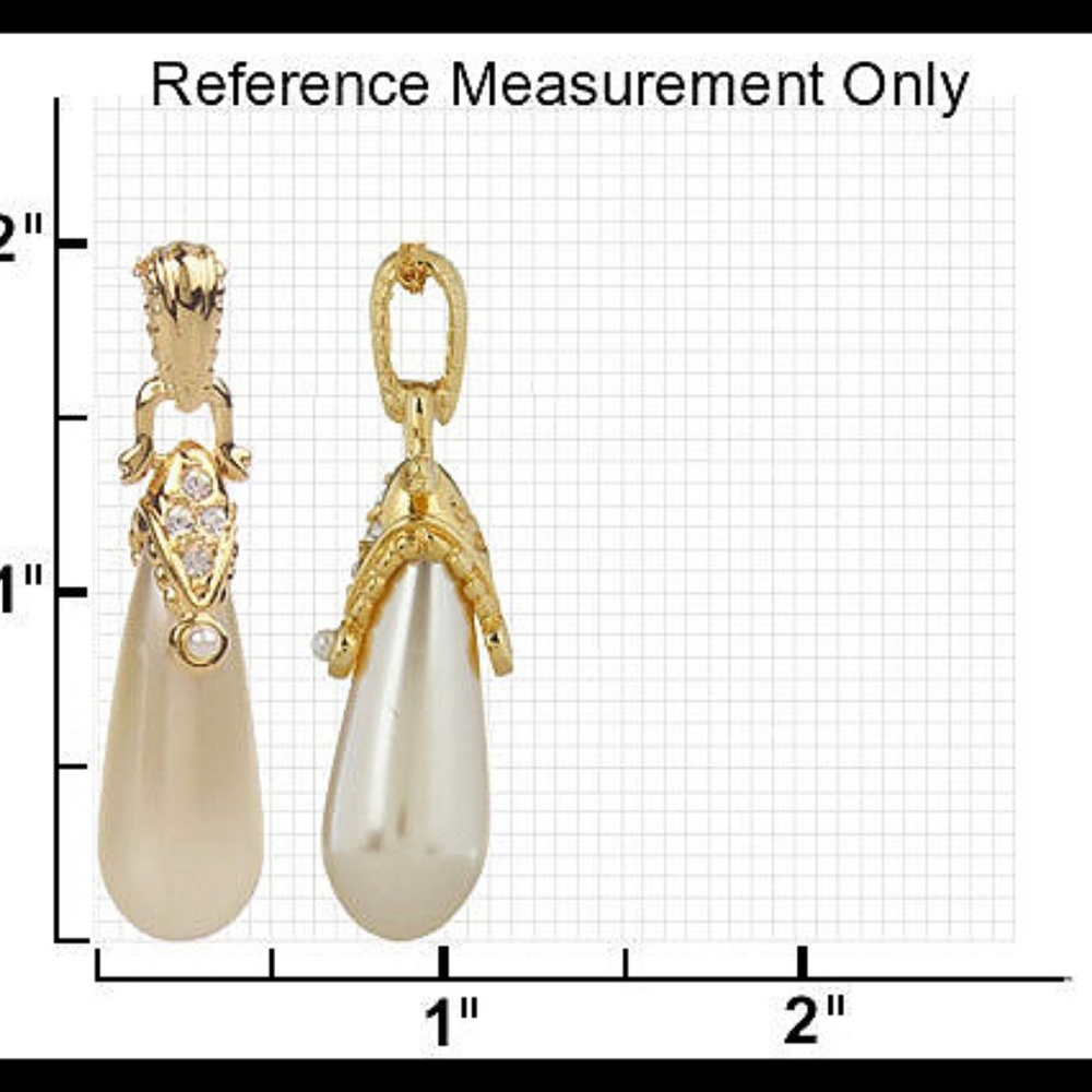 Nolan Miller Vienna Pendant - Simulated Pearl - Picture 5 of 6